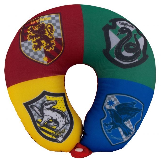 Cojin de viaje Emblemas Harry Potter