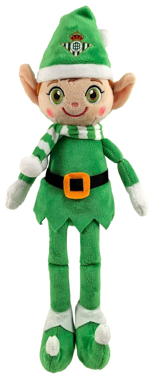 Muñeco Elfo Travieso Real Betis 35cm