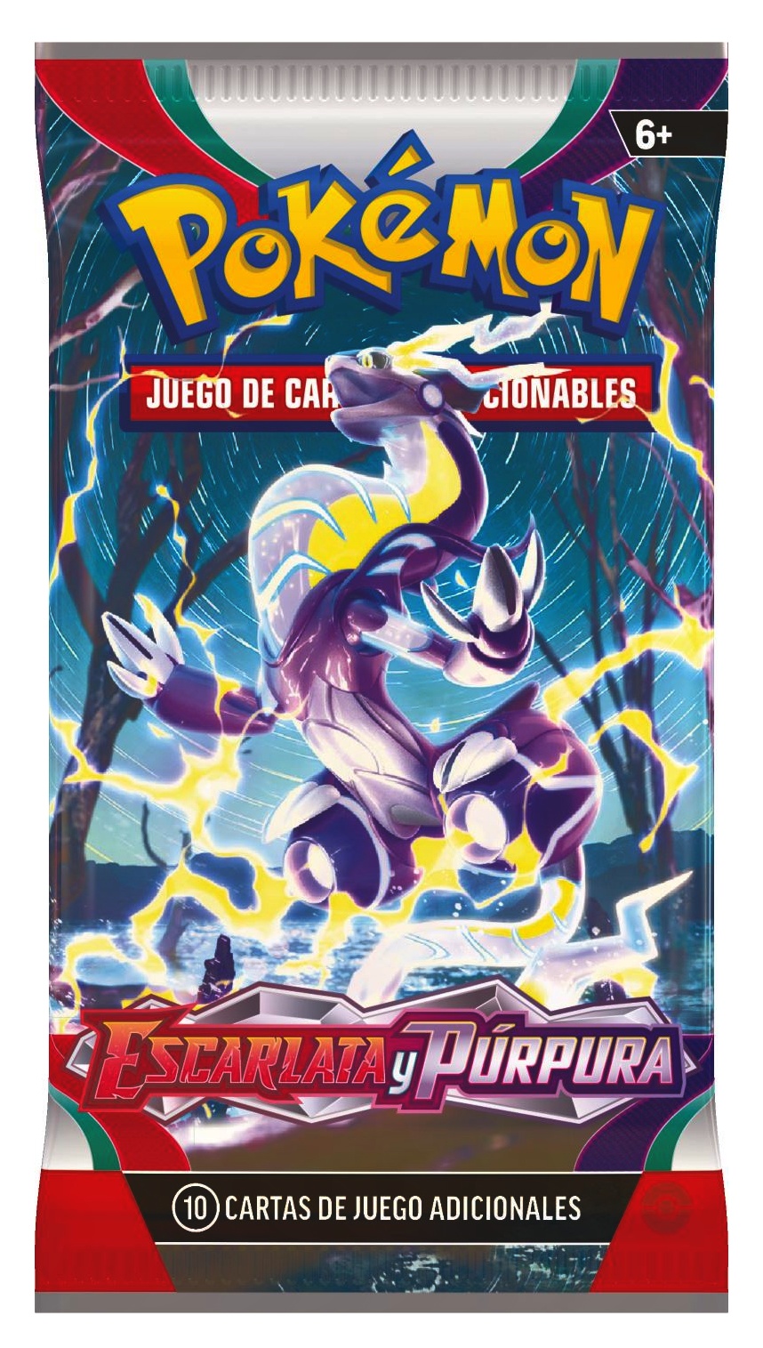 Sobre de Cartas Escarlata & Purpura Pokemon TCG (castellano)