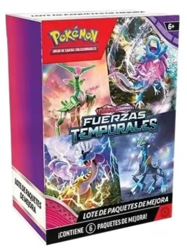 Booster Bundle Fuerzas Temporales Pokemon TCG (castelllano)