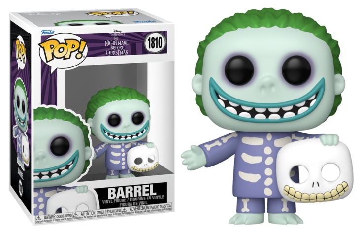 Figura Funko Pop Barrel Pesadilla antes de Navidad