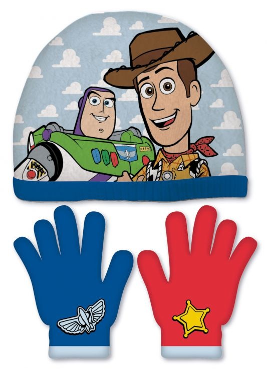 Conjunto Gorro + Guantes Toy Story