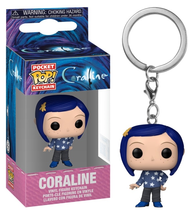 Llavero Funko Pocket Pop Coraline Los Mundos de Coraline