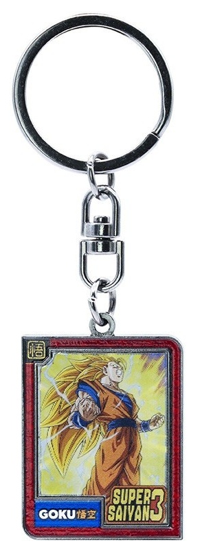 Llavero lenticular Super Saiyan Goku Dragon Ball