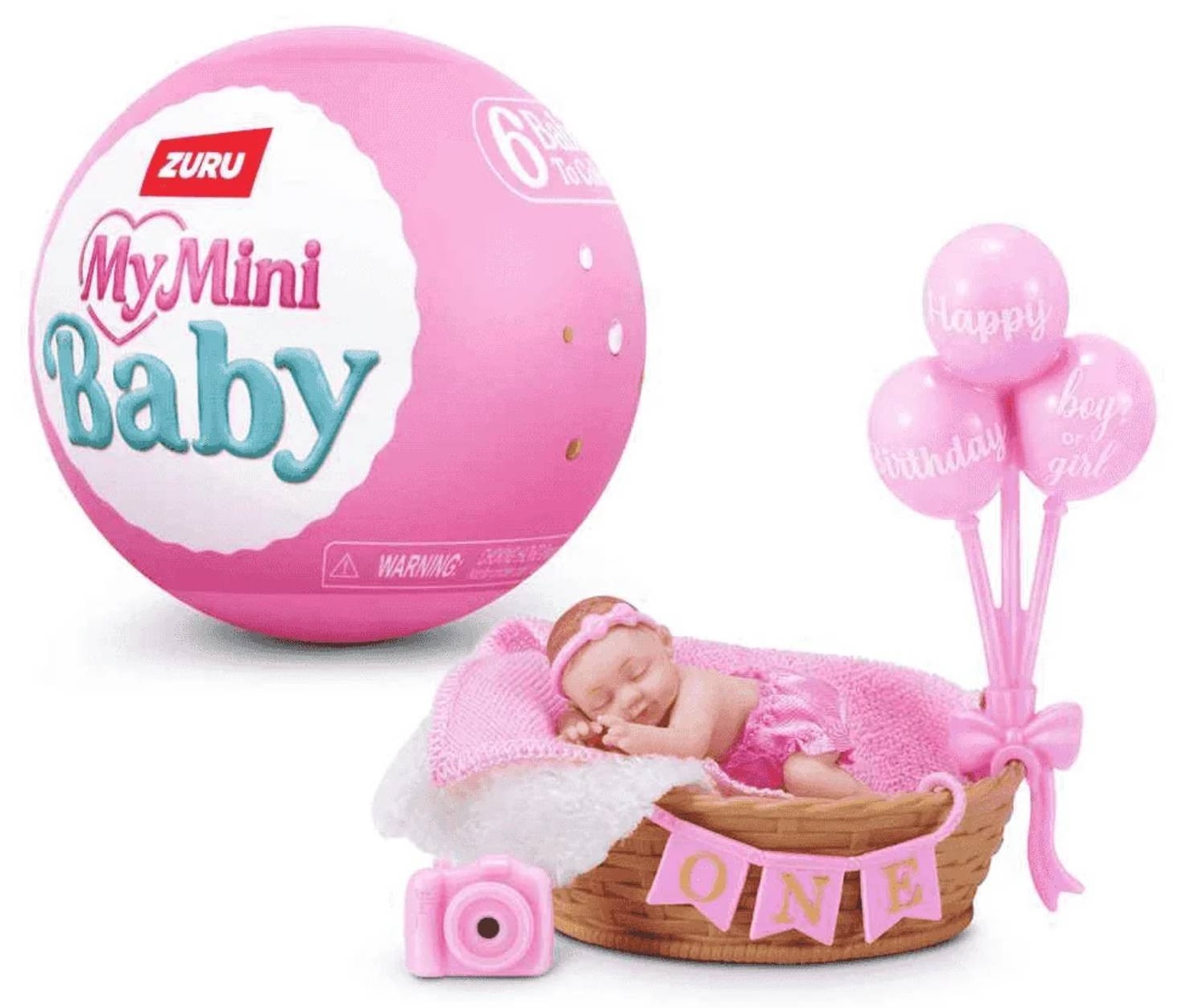 Capsula Sorpresa My Mini Baby Sorpresa de Cumpleaños Zuru