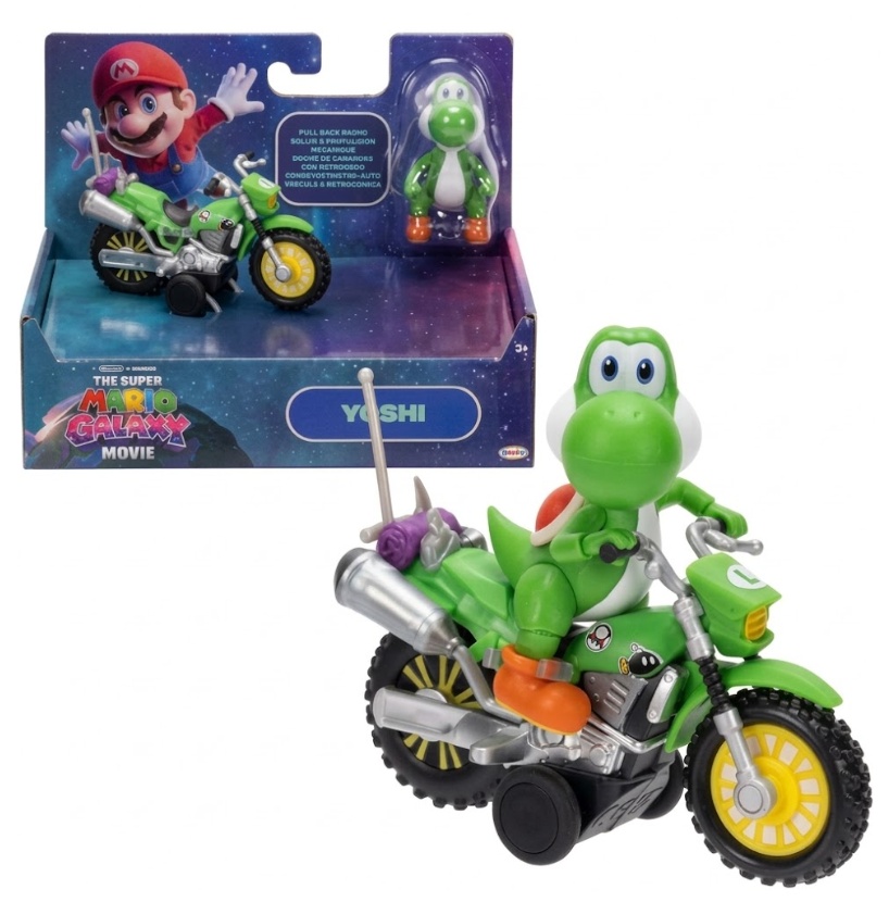 Figura Moto Yoshi Super Mario Galaxy Jakks Pacific