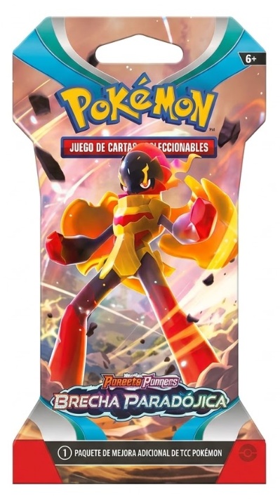 Sobre de Cartas Brecha Paradojica Pokemon TCG (castellano)